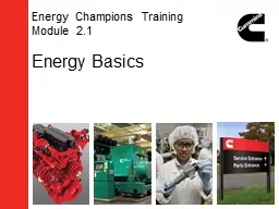 Energy Champions Training