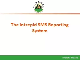 The Intrepid SMS Reporting System