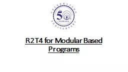 R2T4 for Modular Based Programs