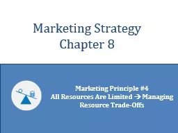 © Robert Palmatier 1 Marketing Strategy Chapter 8