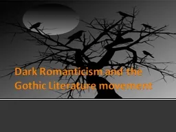 Dark Romanticism and the