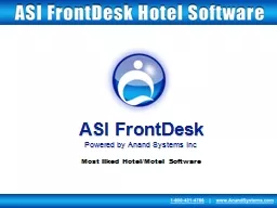 ASI FrontDesk Powered by Anand Systems Inc