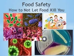 Food Safety How to Not Let Food Kill You