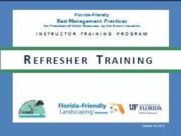 Florida-Friendly Best Management Practices