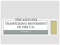 Chapter 11 THE ANTI-SEX TRAFFICKING