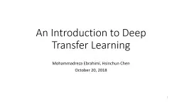 An Introduction to Deep Transfer Learning