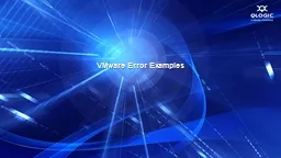 VMware Error Examples  Scsi Device IO errors
