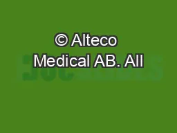 © Alteco Medical AB. All
