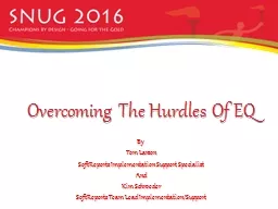 Overcoming The Hurdles Of EQ