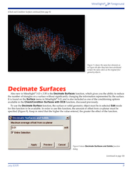 Decimate surfaces