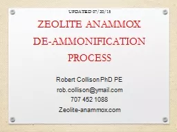 UPDATED 07/20/15 ZEOLITE ANAMMOX