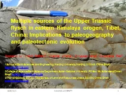 Multiple sources of the Upper Triassic flysch in eastern Himalaya orogen, Tibet, China: