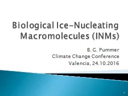 Biological Ice- Nucleating