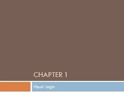 Chapter 1 Visual Logic Computer Program