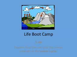 Life Boot Camp 5.8B	 Explain