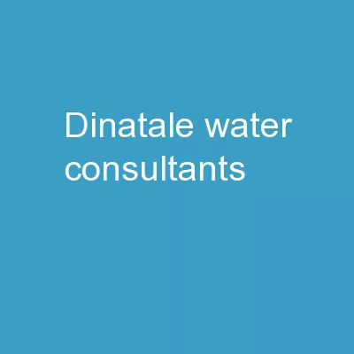 DiNatale Water Consultants