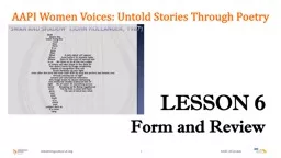 AAPI Women Voices: Untold Stories
