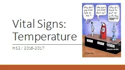 Vital Signs: Temperature