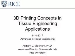 Introduction  to  Bioprinting