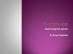 Photoshop Outlining the