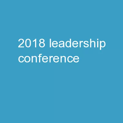 2018 Leadership Conference