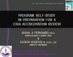 PROGRAM  SELF-STUDY  IN  PREPARATION  FOR  A