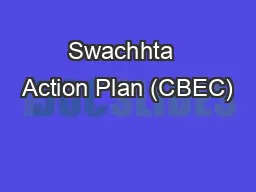 Swachhta  Action Plan (CBEC)