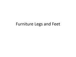Furniture Legs and Feet Bell Quiz