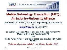 Mobile Technology Consortium (MTC):