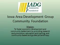 Iowa Area Development Group