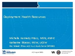 Deployment Health Resources