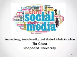 Technology, Social Media, and Student Affairs Practice