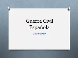 Guerra Civil Española 1936-1939