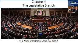 Chapter 4 The Legislative Branch