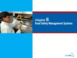 8-2 Food Safety Management Systems
