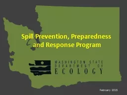Spill Prevention, Preparedness