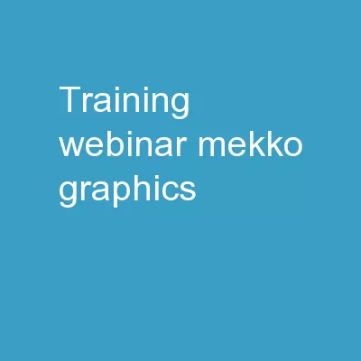 Training webinar Mekko Graphics