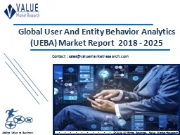 User and Entity Behavior Analytics Market Share, Global Industry Analysis Report 2018-2025