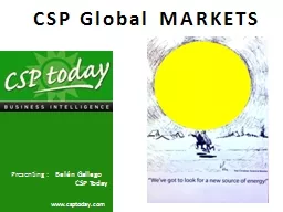 CSP Global MARKETS Presenting :