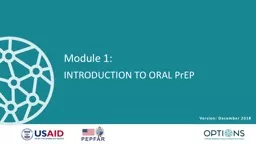 Module 1:  INTRODUCTION TO ORAL
