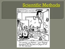 Scientific Methods SI Units