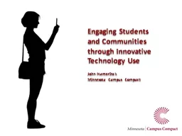 Engaging Students and Communities
