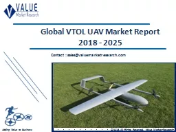VTOL UAV Market Size, Industry Analysis Report 2018-2025 Globally