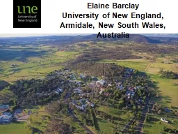 Elaine  Barclay  University