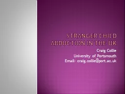 Stranger Child Abduction in the