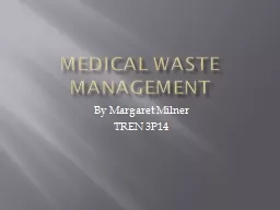Medical Waste  Management