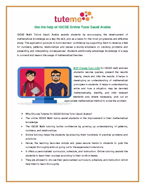 IGCSE Online Tutor Saudi Arabia