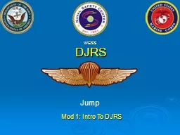 DJRS Jump Mod 1: Intro To DJRS