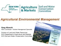 1 Agricultural Environmental Management