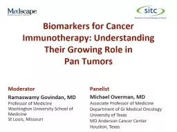 Biomarkers for Cancer Immunotherapy: Understanding Their Growing Role in